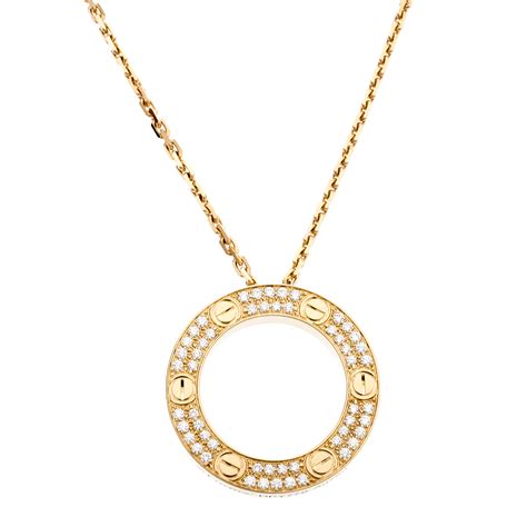 buy cartier necklace|cartier gold diamond necklace.